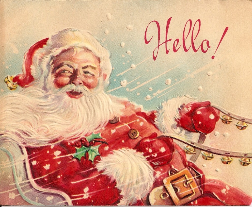 ANTIQUE CHRISTMAS CARDS AND CHRISTMAS COLLECTIBLES PART 1