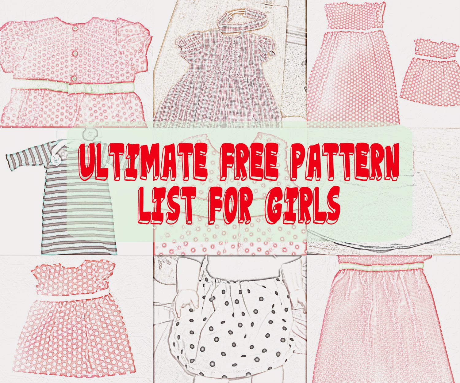 Easy baby and girl pdf dress pattern SWEET PEA sizes 6 months -10 year –  Felicity Sewing Patterns