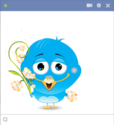 Flower Bird Icon