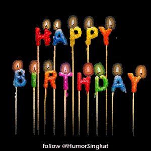 Birthday animation for BBM Display Picture :: Gambar Happy 