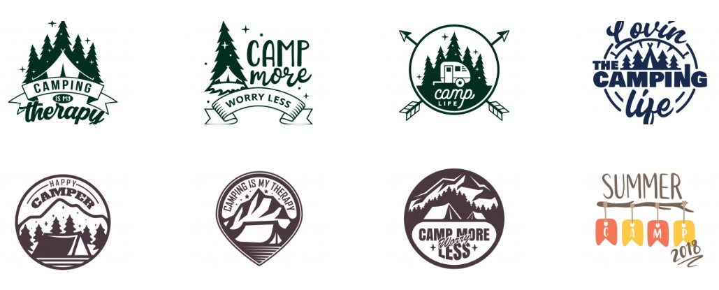 Download Free Camping Themed Svgs