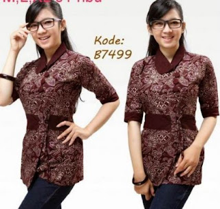 Model Baju Batik Trend Masa Kini Model Baju Terbaru 2019 