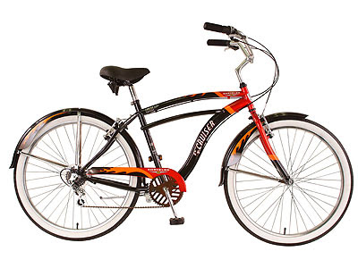 Bicycle Models on Bike Street  City Cruiser Bike Model