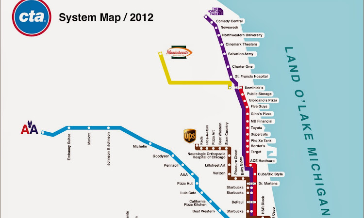 Chicago Transit Map