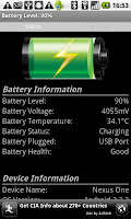 Battery-Watcher-Application-And-Widget-For-Android