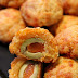 Olive Stuffed Cheddar Crackers