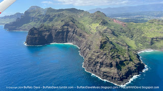 Kauai - seen from small plane ride