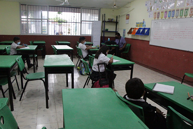 Regreso a clases: de 215 alumnos sólo dos asistieron en el Jardín de Niños “Jonas Salk” de Kanasín