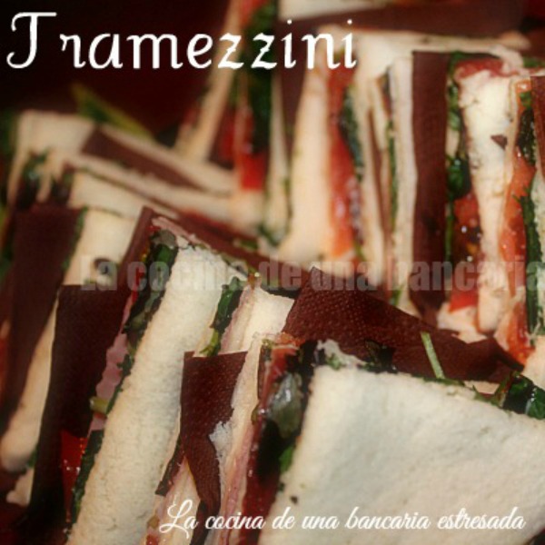 Receta de Tramezzini, receta paso a paso y con fotografías