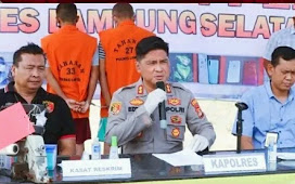 Gerebek Pabrik Pembuat Pupuk Palsu, Polres Lampung Selatan Sita 45 Ton Barang Bukti