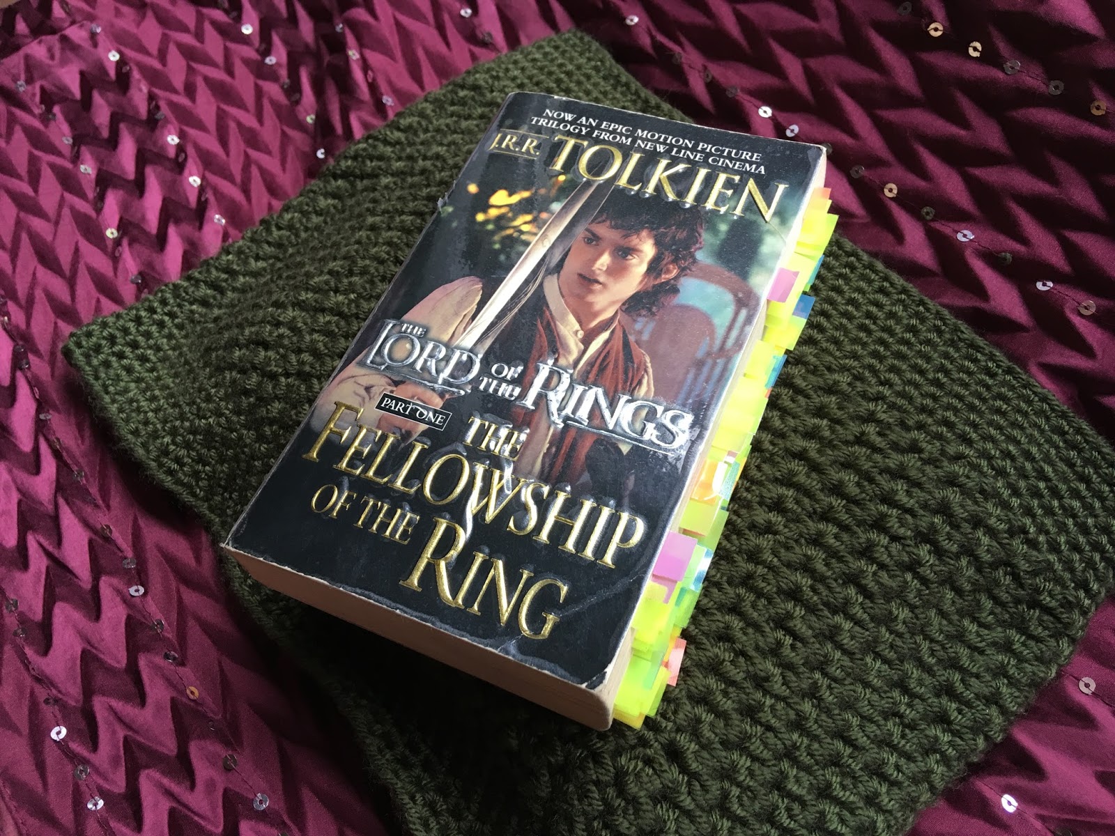 The Fellowship of the Ring by J.R.R. Tolkien Paperback | Lydia Sanders #TwistyMustacheReviews