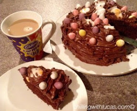 creme egg cake