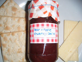 Homemade Apple & Pear Chutney