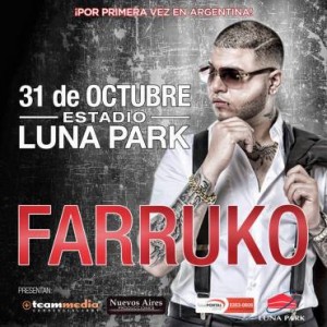 Evento: Farruko Se Presentará En El Estado Luna Park De Argentina