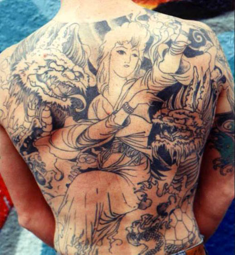 japanese back tattoo