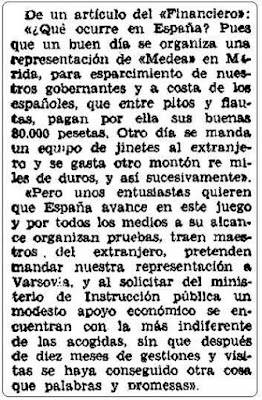 Torneo de las Naciones de Varsovia, El Siglo Futuro, 27 de agosto de 1935