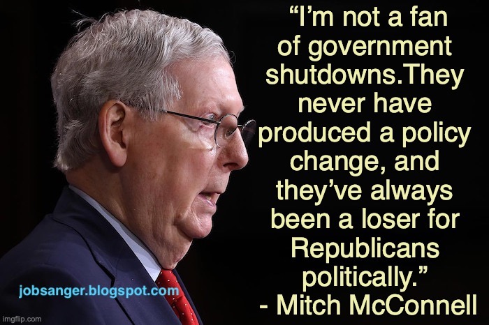 Image of Mitch McConnell saying, 