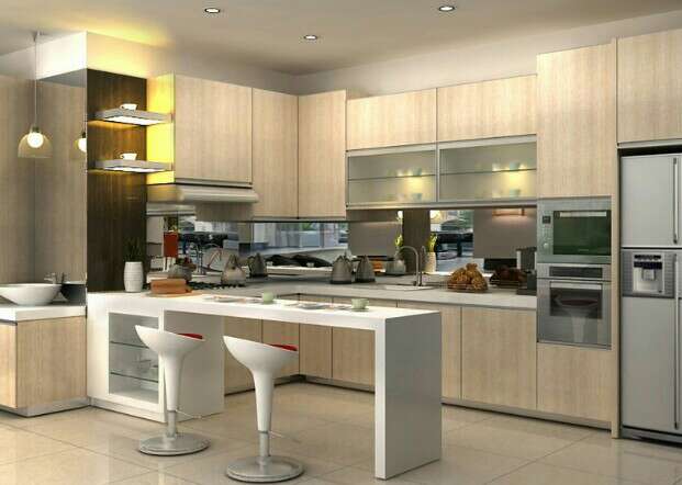 Model kitchen set aluminium terbaik