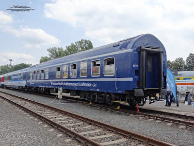 Wagon konferencyjny serii SR nr 51 54 89 80 022-4, České dráhy, Czech Raildays 2018