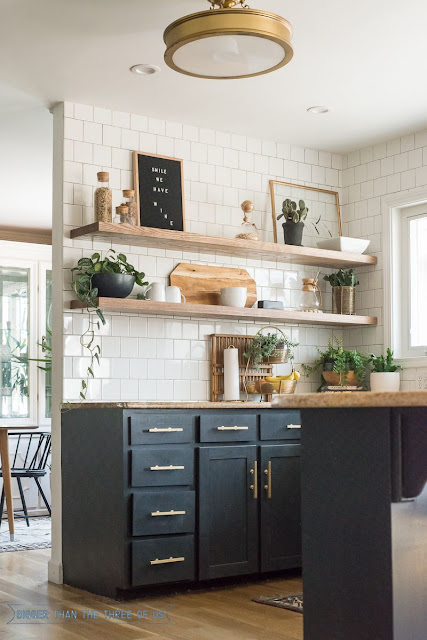 20+ Beautiful Open Kitchen Shelving Ideas