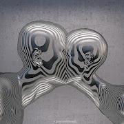 future love. 150x150 cm / 3 + 1ap editions. Printed on metallic pearl glossy . (future love )