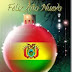 Feliz año nuevo Bolivia con Esfera