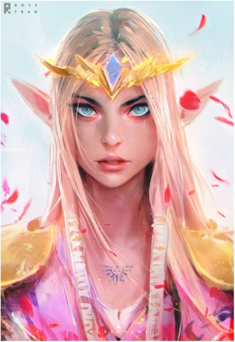 Ross Tran deviantart arte ilustrações fantasia mulheres games animes filmes