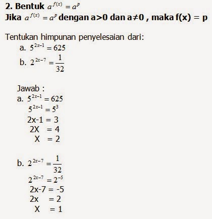 Fungsi Eksponen dan Logaritma 