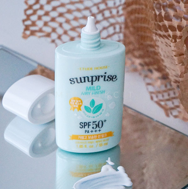 Etude House Sunprise Mild Airy Finish SPF Review