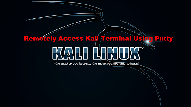 Remotely Access Kali Terminal Using Putty