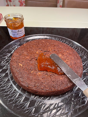 Apricot jam or marmalade