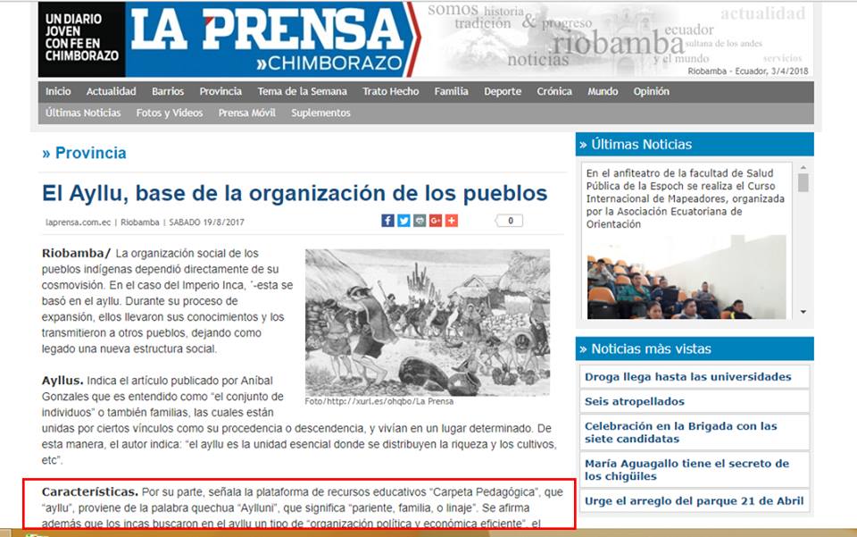 Diario La Prensa de Ecuador