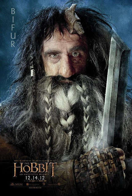 The Hobbit, character poster, bifur