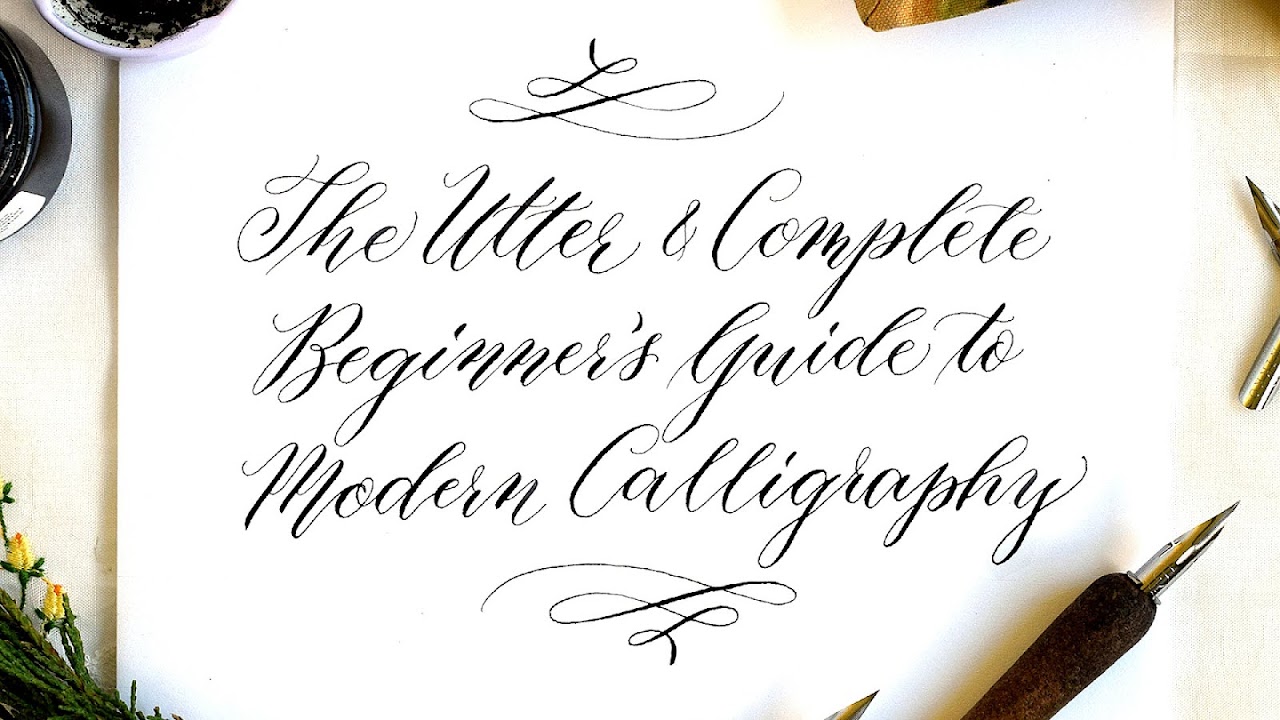 How To Start Writing Calligraphy