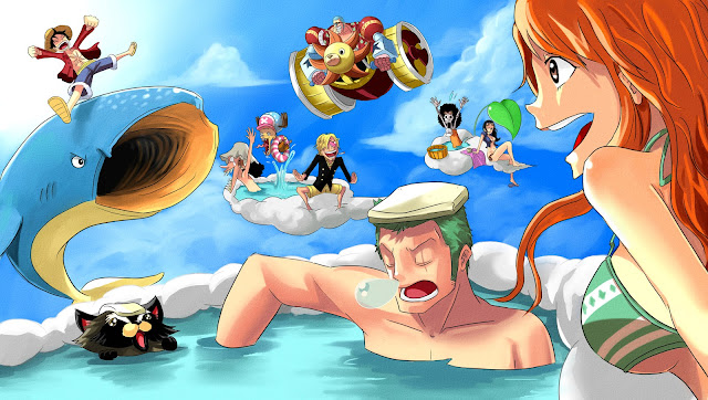   One Piece Wallpaper Straw Hat Pirate Luffy Franky Usopp Chopper Sanji Franky Brook Robin Zoro Nami