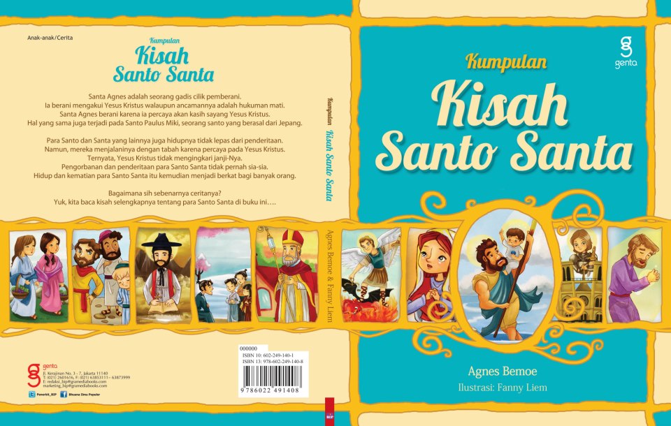 DUNIA BUKU AGNES BEMOE: Kumpulan Kisah Santo Santa