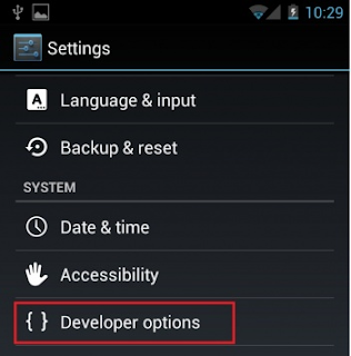 Activate Developer Options On Android