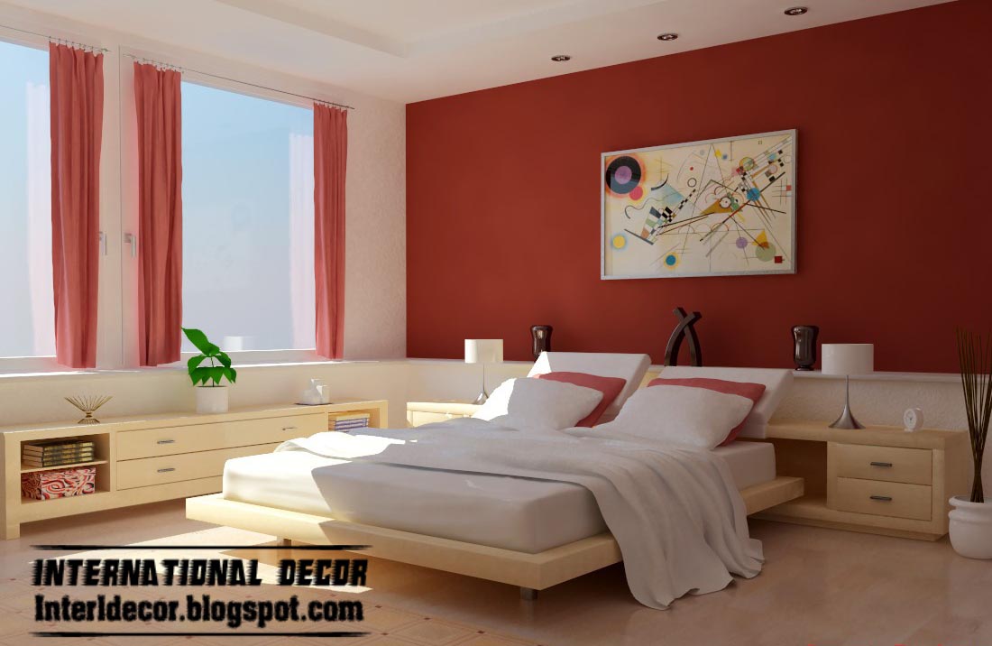 Interior Design 2014: latest bedroom color schemes and 