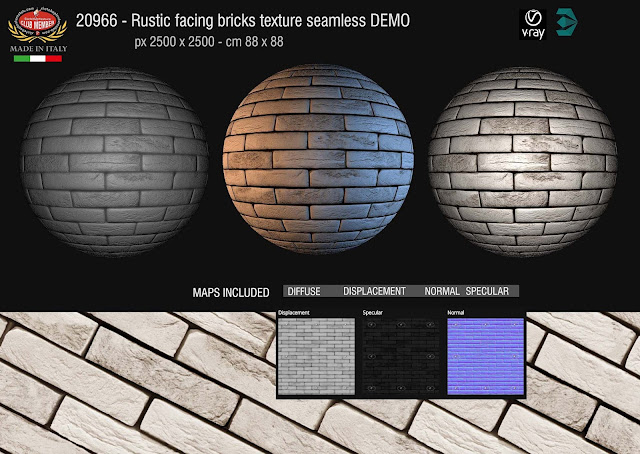  We remind you lot that all of our textures tin move used alongside  New amazing Facing bricks textures seamless together with maps 