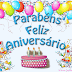 Mensagem de aniversario