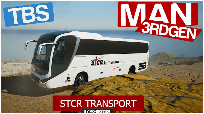 Tourist Bus Simulator - Repaint Stcr Transport - Bus MAN Lion's Coach - Type 3rdGen