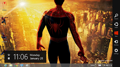  The Amazing Spider Man 4 Theme For Windows 8