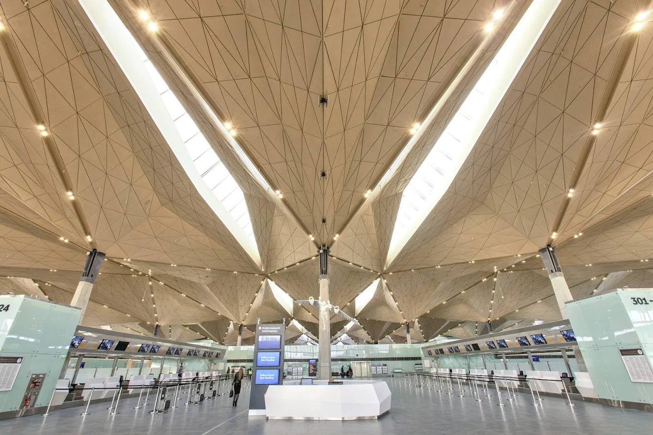 Open Pulkovo Airport by Grimshaw