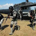 Barahona: Militares, policías, perros, blindados, camiones y hasta drones en gran operativo desde esta madrugada. 