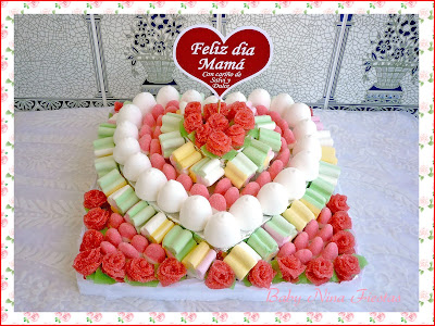 tarta de chuches dia de la madre