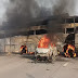 एक्सप्रेसवे पर चलती वॉल्वो बस में लगी आग, 4 लोग जिंदा जले - UP News