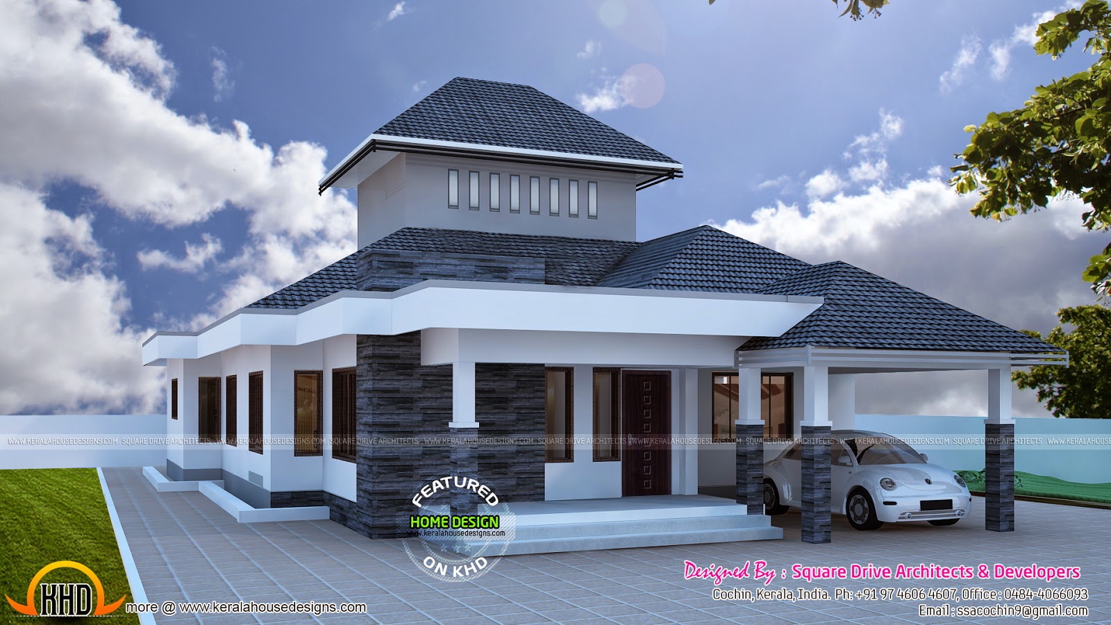 February 2015  Kerala home design and floor plans