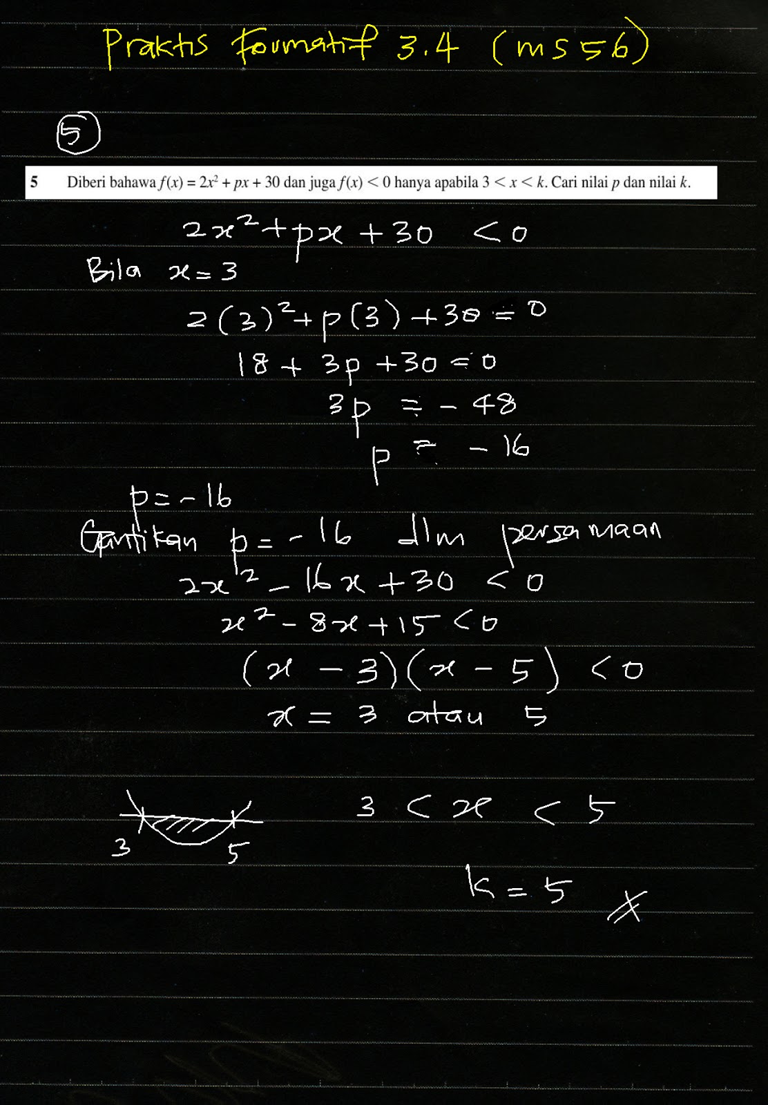 Soalan Add Math Kbat - Selangor t