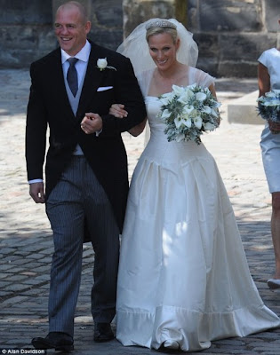 Vestido de Noiva e Casamento de Zara Phillips