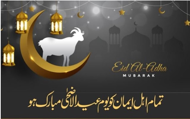 EID UL ADHA MUBARAK FROM      McMicroDesings